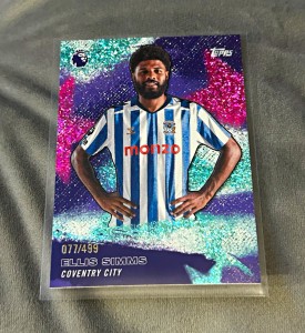 Topps Stars of the Premier League Ellis Simms Coventry City SPL 25 /499 2026/27 for sale on Ebay