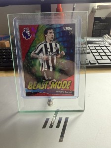 Topps Premier League Sandro Tonali Beast Mode Red Sparkle /5 Newcastle Rare for sale on Ebay