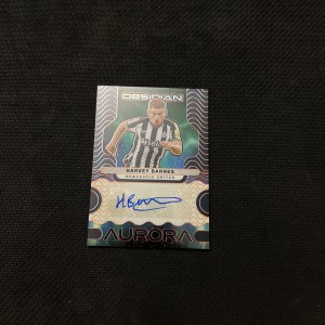 Panini Obsidian Soccer 2023/24 - Newcastle United - Harvey Barnes Auto /49 for sale on Ebay