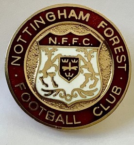 Vintage old Manhattan Windsor Nottingham Forest football club Enamel Badge  for sale on Ebay