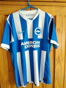 BRIGHTON AND HOVE ALBION HOME SHIRT XL for sale on Ebay