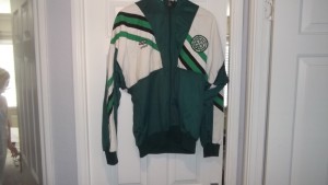 CELTIC FC TRACK SUIT TOP for sale on Ebay