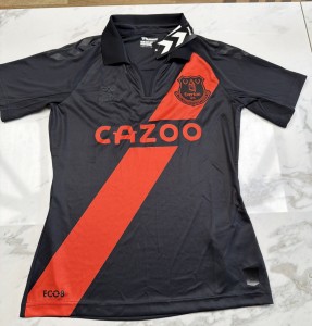 Women’s UK Size 10 2021-22 Hummel Everton FC Black Football Shirt BNWT for sale on Ebay