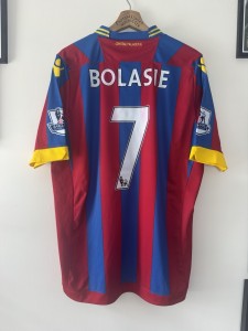 Crystal Palace 2014-15 Home Football Shirt Men’s XL #7 BOLASIE for sale on Ebay