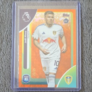 Topps Premier League 2025-26 Joël Piroe Leeds United RC #339 Parallel 22/25 for sale on Ebay