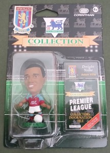 Corinthian football figures, AV03 Dwight Yorke Aston Villa. for sale on Ebay