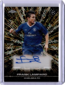 Frank Lampard /50 Auto Black Lazer - Chelsea - 2025-26 Topps Chrome UCC  for sale on Ebay