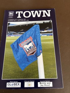 Ipswich Town Academy V Norwich - Hospital Cup Football Programme 11/5/2019 for sale on Ebay