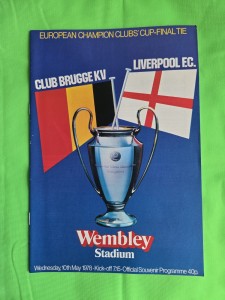 1978 European Cup Final Programme Club Brugge V Liverpool Wembley Mint Condition for sale on Ebay
