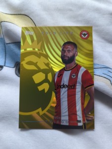 Topps Gold Lion Premier League Card Igor Thiago GL6 Brentford for sale on Ebay