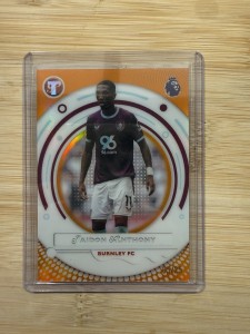 Jaidon Anthony 5/25 Burnley Topps Pristine for sale on Ebay