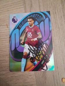 LUCAS PIRES HAND SIGNED BURNLEY ADRENALYN 2026 CARD for sale on Ebay