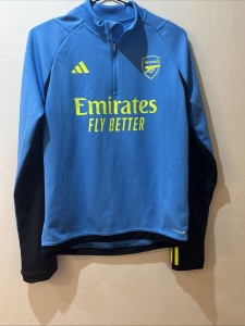 Replica Arsenal FC Training Top Size Med (slim Fit Small) for sale on Ebay