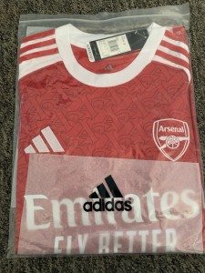 Arsenal Home 2025/26 Red Gunners Winning Kit for sale on Ebay