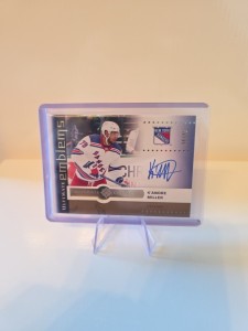 K'Andre Miller 2024-25 UD Ultimate Emblems Gold Auto /49 #UE-KM New York Rangers for sale on Ebay
