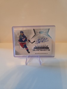 Braden Schneider Rookie Slapshots 2022-23 UD Premier New York Rangers (GH1) for sale on Ebay
