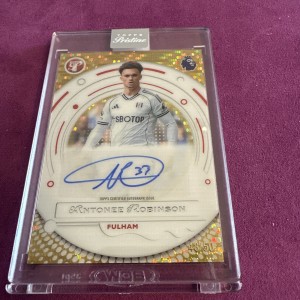 Topps Pristine Premier League 2026 - Antonee Robinson 48/50 Auto Encased Fulham for sale on Ebay