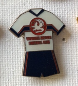 Vauxhall Motors Football Club Kit Badge for sale on Ebay
