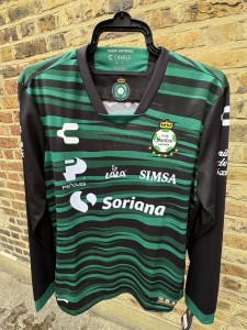 Santos Laguna 22/23 Away Long Sleeve Shirt BNWT Charly Genuine Liga MX Football for sale on Ebay