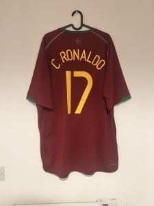 Portugal 2006-2008 Home Football Shirt, C.RONALDO 17, XXL for sale on Ebay