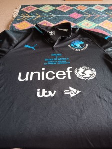 Unicef England Vs Soccer Aid World XI 2018 Usain Bolt Shirt. Size M. Excellent . for sale on Ebay