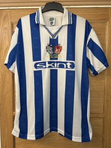 Brighton & Hove Albion Retro Home Shirt 2000/01, Score Draw Size Large for sale on Ebay