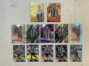 12 Card Newcastle United Flagship Bundle 26/27- Gold Lion Guimaraes, Elanga. for sale on Ebay