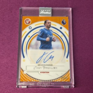 Topps Pristine 2026 Jack Grealish Pristine Autograph /25 Encased Newcastle  for sale on Ebay