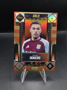 Topps Gold Morgan Roger’s Aston Villa /25 for sale on Ebay