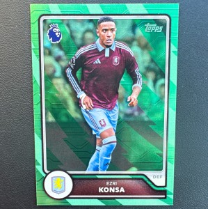 Topps Premier League Ezri Konsa #36 Aston Villa Parallel 2026/27 for sale on Ebay