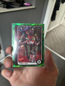 Topps Flagship 2026-2027 Retro Threads Dwight Yorke Aston Villa 52 /99 for sale on Ebay