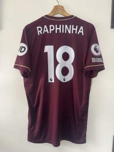Leeds United 2020-21 Third Football Shirt Men’s Large #18 RAPHINHA for sale on Ebay