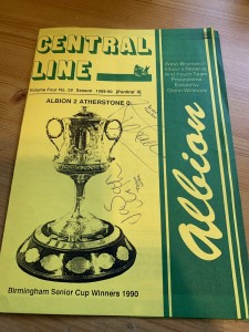 23/4/1990 West Brom WBA res SIGNED x 4 v Sheff Wed res Pontins League Div 2  for sale on Ebay