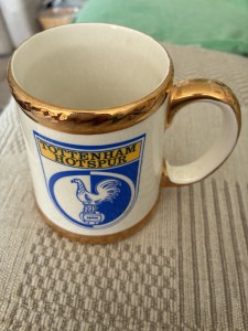 Vintage Tottenham Hotspur Mug By Carrigaline Pottery Cork Ireland for sale on Ebay