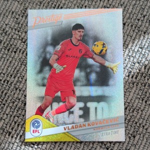 Panini Prestige EFL 2025-26 Vladan Kovačević Norwich City Xtra Time #143 for sale on Ebay