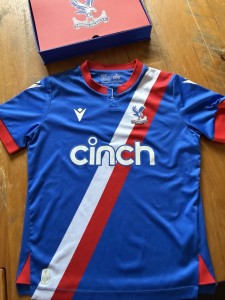 Crystal Palace 2023/2024 Fourth Shirt - Special Edition - Number 829/1000 for sale on Ebay