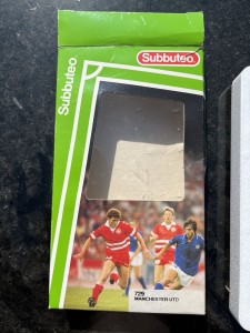Subbuteo Lightweight Team 729 Manchester Utd Boxed Collectable Vintage for sale on Ebay
