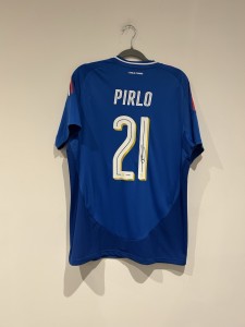 adidas Italy Signed Andrea Pirlo Football Shirt #21 Certified COA for sale on Ebay