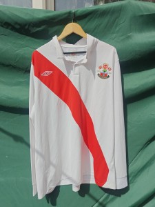 2010-11 Southampton F.C. 125th Anniversary Home Shirt for sale on Ebay