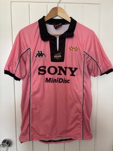JUVENTUS KAPPA AWAY CENTENARY AWAY FOOTBALL SHIRT 1997/98 SIZE LARGE. for sale on Ebay