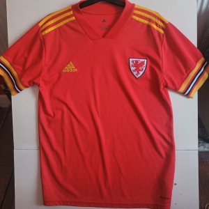 Wales 2020/2022 | Adidas | Home Football shirt | UK Large | Men's | for sale on Ebay