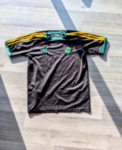 Adidas Originals Jamaica Football Jersey T-Shirt Black - Size Small for sale on Ebay