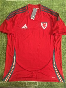 Adidas Wales Home football shirt 2025 - Mens Large for sale on Ebay