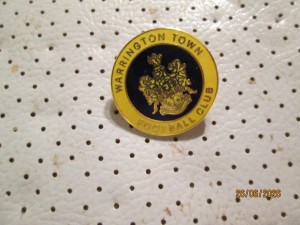 Football Club WARRINGTON TOWN badge # 7 for sale on Ebay