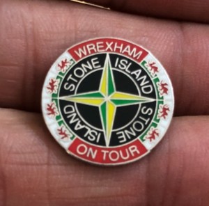 RARE WREXHAM ON TOUR CASUALS ENAMEL PIN BADGE for sale on Ebay