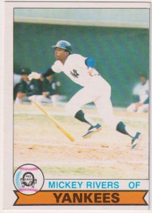 1979 O-pee-chee MLB #24 Mickey Rivers Yankees California Angels Rangers for sale on Ebay