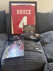 Signed Manchester United Collection With COA for sale on Ebay