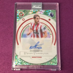 Topps Pristine Premier League 2026 Yehor Yarmolyuk Pristine Auto /10 Brentford  for sale on Ebay
