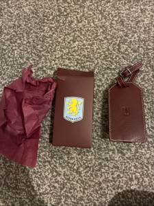 Aston Villa Luggage Tag for sale on Ebay