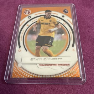 Topps Pristine Premier League 2026 - Matt Doherty 14/25 Wolves  for sale on Ebay